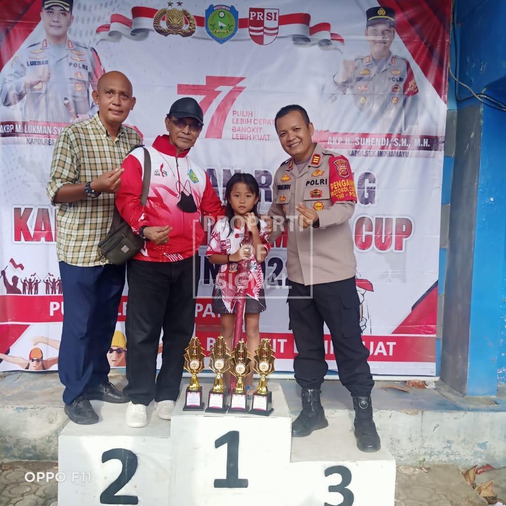 Abelia Raih Juara Umum Kapolsek Cup Kategori Kelas 1 Putri