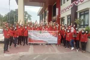 PN Indramayu Lakukan Public Campaign dan Jalan Sehat