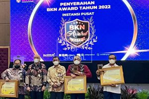 Kemenkumham Sabet 2 Penghargaan BKN Award tahun 2022