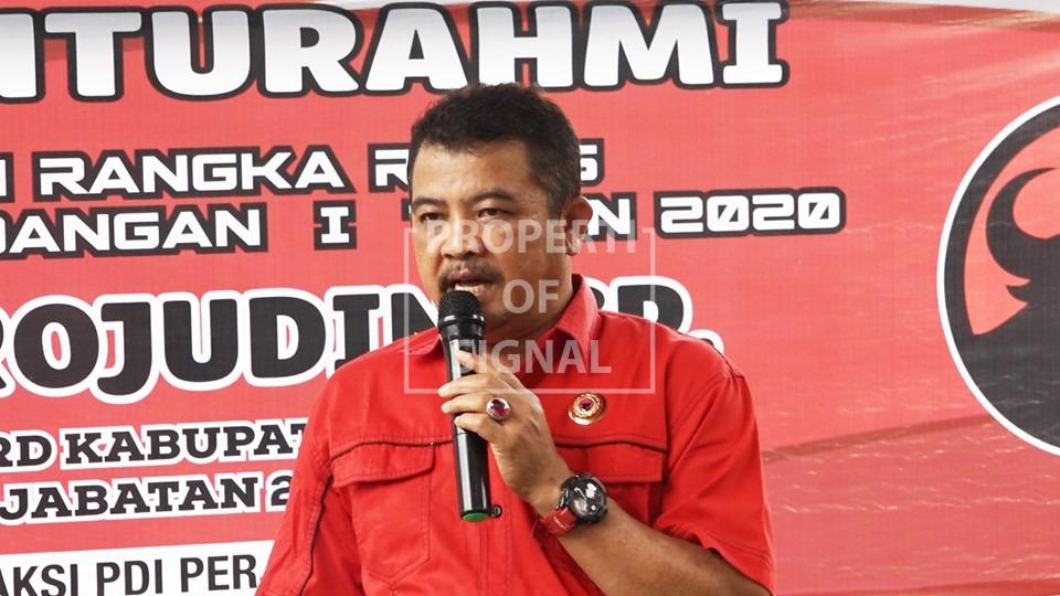 Ketua DPC PDI Perjuangan Indramayu Siap Ladeni Debat Terbuka Wabup Lucky Hakim