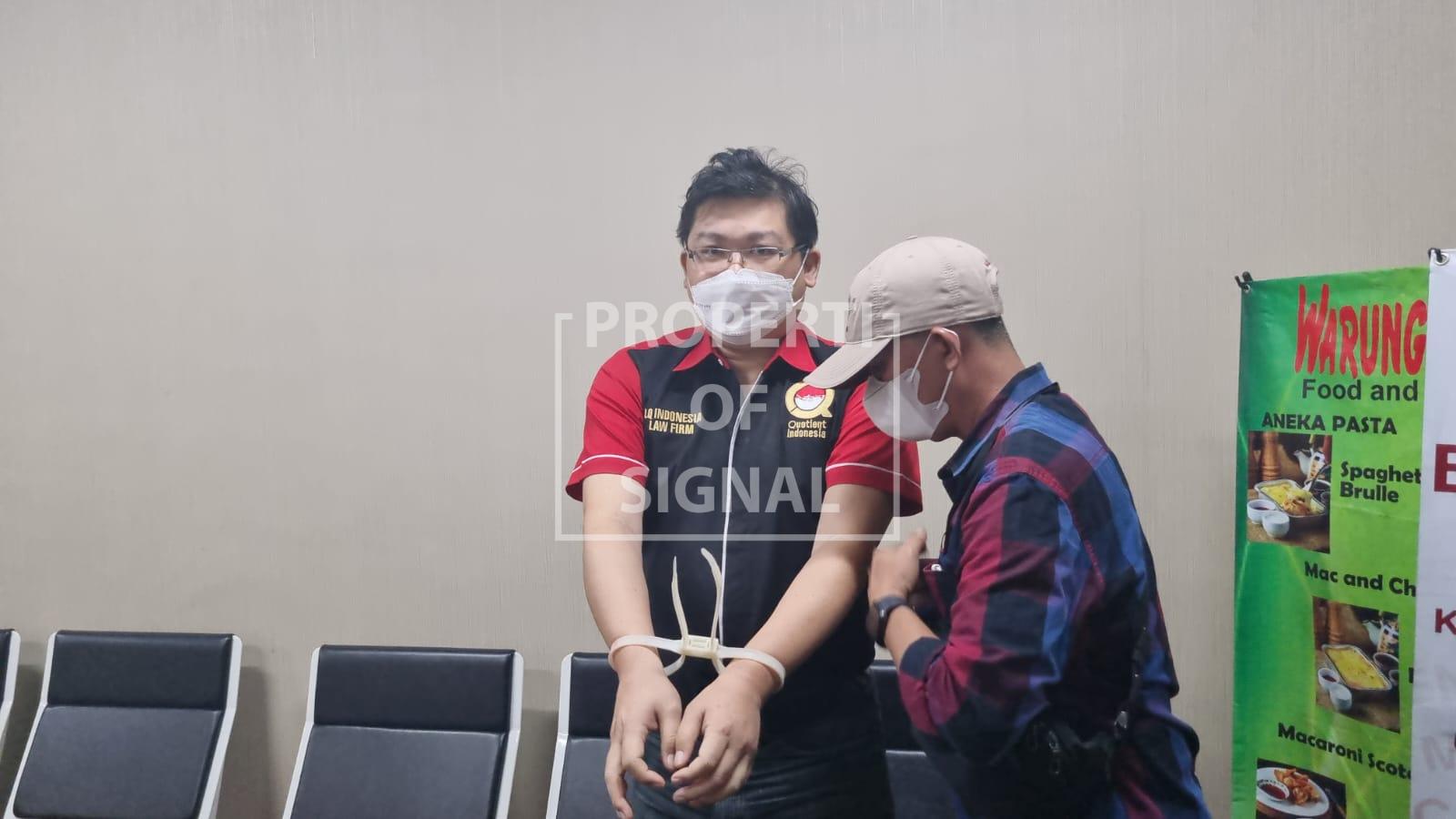 JPU Kejari Jaksel Tahan Advokat Alvin Lim