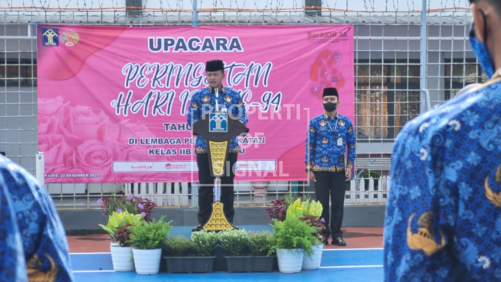 Apresiasi Perempuan, Lapas Indramayu Gelar Upacara Peringatan Hari Ibu Apresiasi Perempuan, Lapas Indramayu Gelar Upacara Peringatan Hari Ibu