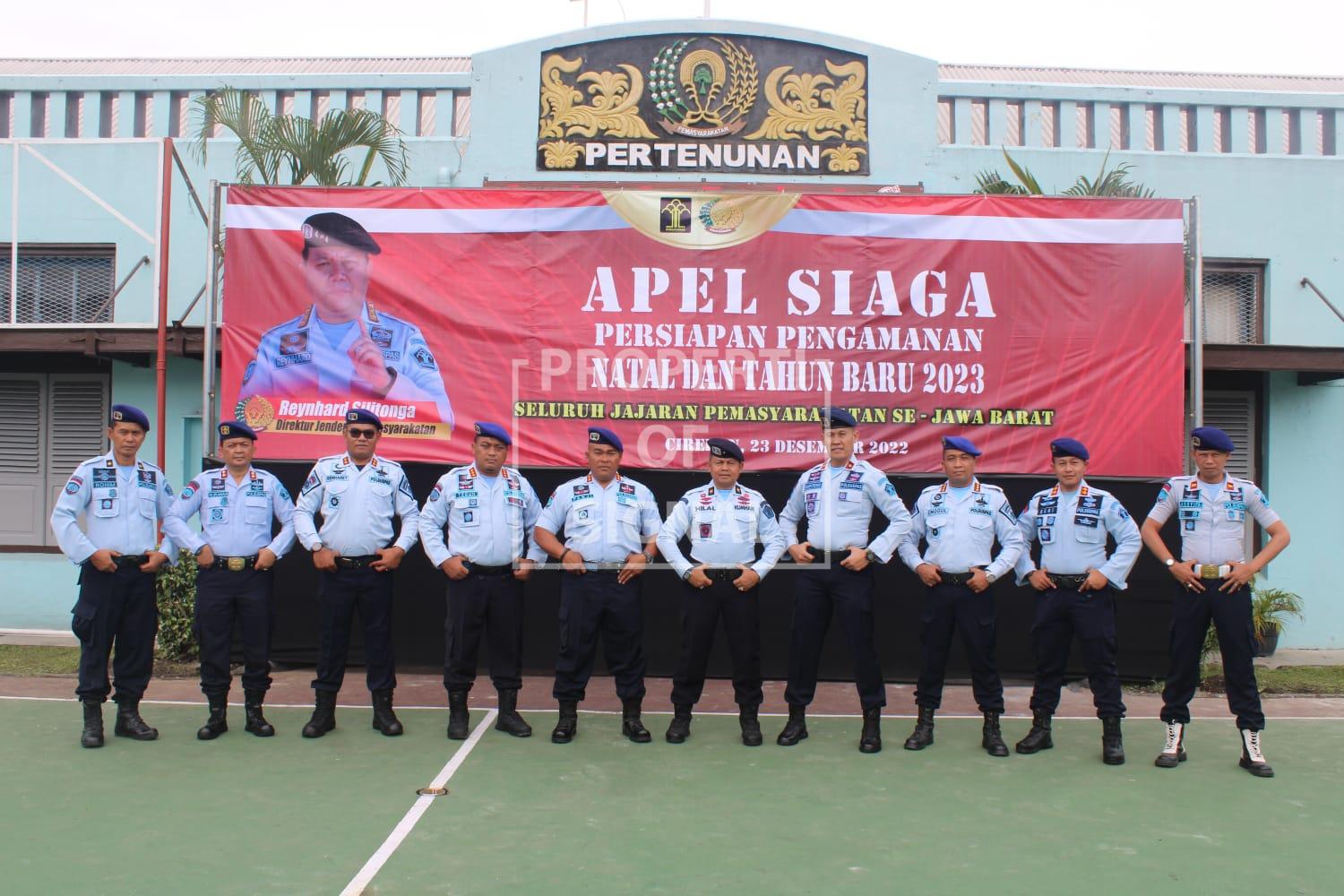 Waspada Hadapi Nataru, Personel Lapas Indramayu Ikuti Apel Siaga Waspada Hadapi Nataru, Personel Lapas Indramayu Ikuti Apel Siaga