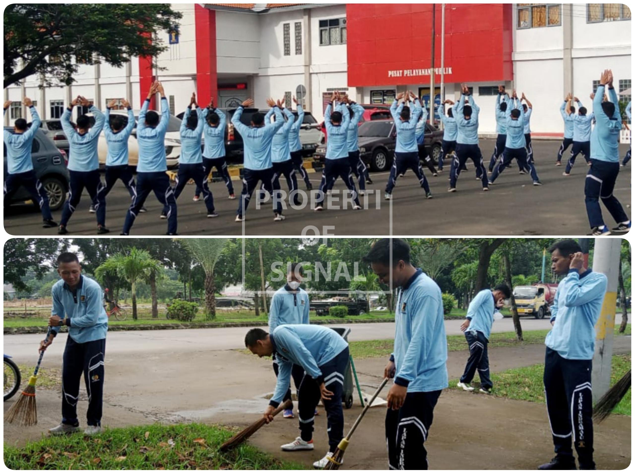 Tingkatkan Kebugaran, Pegawai Lapas Indramayu Lakukan Binjas Tingkatkan Kebugaran, Pegawai Lapas Indramayu Lakukan Binjas