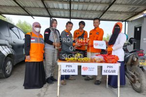 Rumah Zakat Dirikan Pos Segar bagi Relawan Pencarian Korban ABK KM Bahari Nusantara I