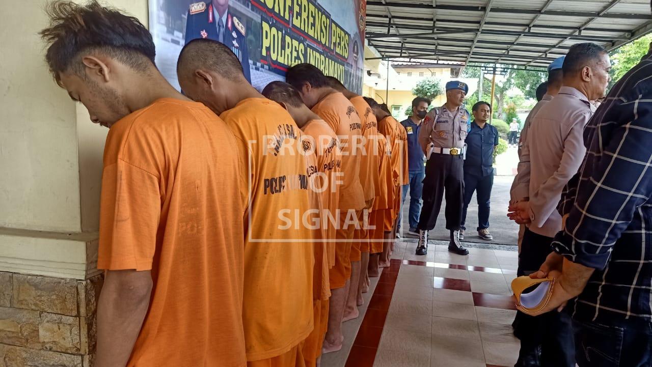Belasan Pengedar Narkoba diamankan Polres Indramayu Belasan Pengedar Narkoba diamankan Polres Indramayu