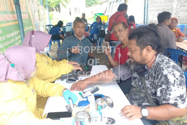 Bangun Jiwa Sosial, DPC PJI Kediri Gelar Donor Darah