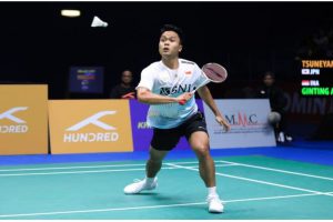 Hasil lengkap Kejuaraan Bulu Tangkis Asia 2023 : Anthony Sinisuka Ginting Menjadi Satu-satunya Wakil Indonesia yang Lolos ke Final