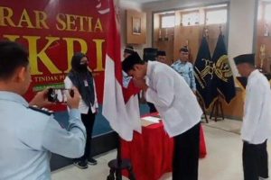 Napiter Lapas Subang Ucap Ikrar Setia NKRI