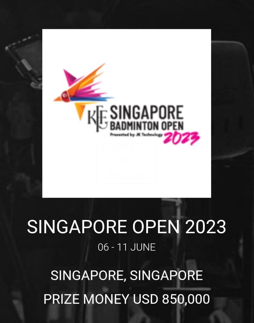 Turnamen Bulu Tangkis Singapura Open 2023 : Indonesia Kirim 17 Wakil