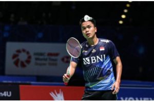 Turnamen Bulu Tangkis Singapura Open 2023 : Anthoni Sinisuka Ginting Melaju ke Final