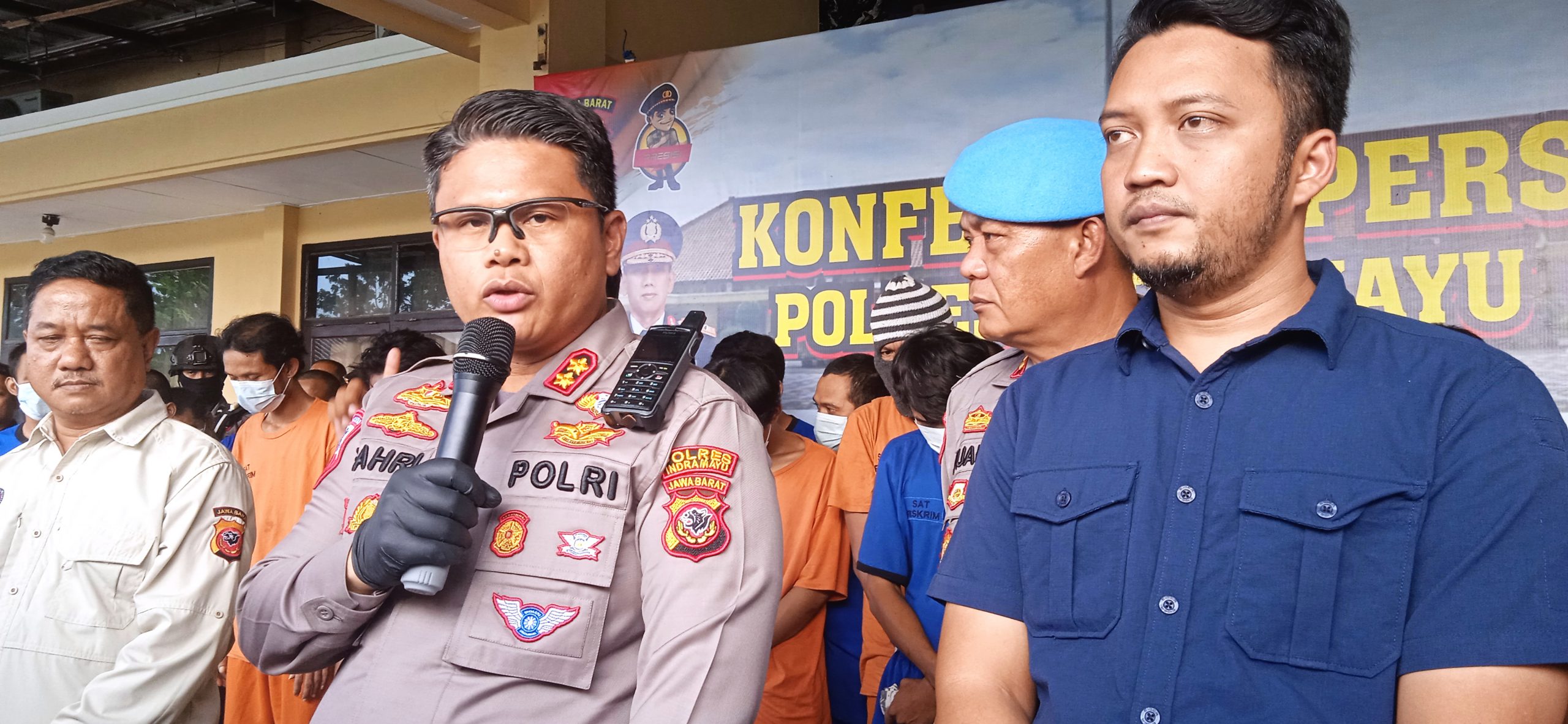 53 Pelaku Kriminal dibekuk Jajaran Kepolisian Polres Indramayu