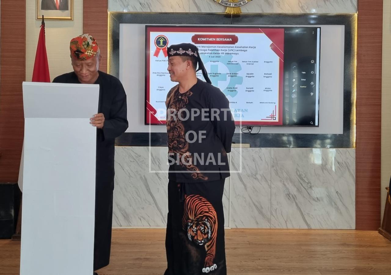 Tandatangani Pakta Integritas, Lapas Indramayu Komitmen dalam Implementasi SMK3 Tandatangani Pakta Integritas, Lapas Indramayu Komitmen dalam Implementasi SMK3