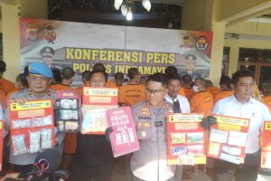 Polres Indramayu Berhasil Tangkap 33 Pengedar Narkoba