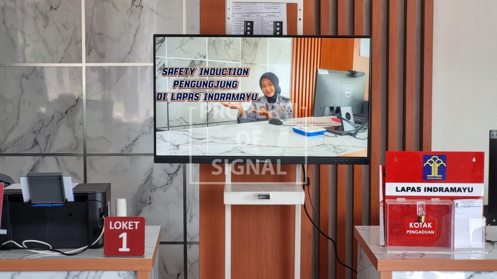 Lapas Indramayu Beri Edukasi Keselamatan & Keamanan Bagi Pengunjung Melalui Video Safety Induction Lapas Indramayu Beri Edukasi Keselamatan & Keamanan Bagi Pengunjung Melalui Video Safety Induction