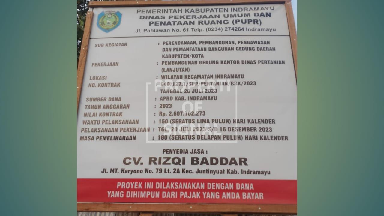 Wow! Megahnya Kantor Dinas Pertanian Indramayu yang Baru, Begini Penampakannya Wow! Megahnya Kantor Dinas Pertanian Indramayu yang Baru, Begini Penampakannya