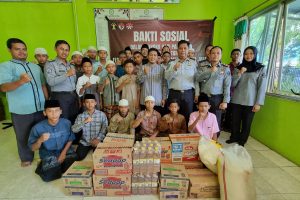Peringati Hari Pahlawan & HUT Federasi Kempo Indonesia Kemenkumham Jabar, Lapas Indramayu Santuni Anak Yatim