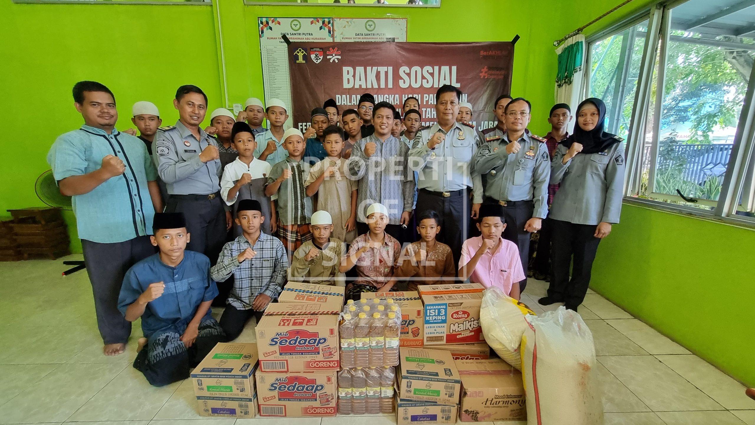 Peringati Hari Pahlawan & HUT Federasi Kempo Indonesia Kemenkumham Jabar, Lapas Indramayu Santuni Anak Yatim Peringati Hari Pahlawan & HUT Federasi Kempo Indonesia Kemenkumham Jabar, Lapas Indramayu Santuni Anak Yatim