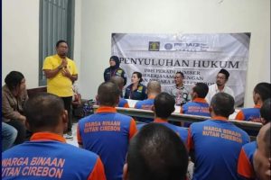 Warga Binaan Rutan Cirebon Dapat Penyuluhan Hukum Gratis