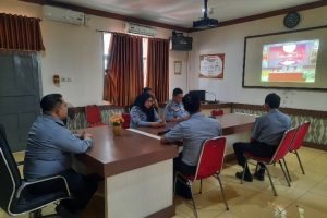 Rutan Kelas I Cirebon Ikuti Sosialisasi Permenkumham 24 tahun 2023 & Netralitas Pegawai