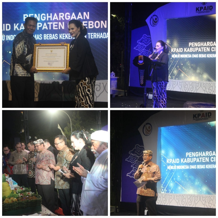 Berhasil Jalankan Program Perlindungan Anak, Ka Rutan Cirebon Terima Penghargaan dari KPAID Cirebon