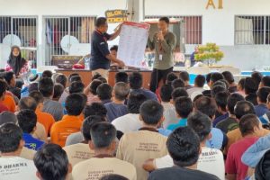 Lapas Indramayu Bersama KPU Sosialisasikan Pemilu 2024