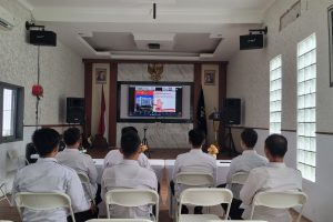 Lapas Indramayu Ikuti Workshop Reformasi Birokrasi Inspektorat Jenderal Kemenkumham RI