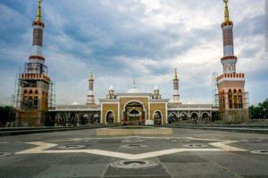 Awas! Jangan dekati Area Pembatas, Masjid Raya Islamic Center Indramayu Bakal dipercantik