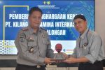 Lapas Indramayu Beri Penghargaan Kepada PT. KPI RU VI Balongan