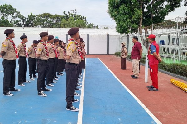 Matangkan Persiapan, Lapas Indramayu Optimis Raih Prestasi Pada Lomba Pramuka se-Jawa Barat