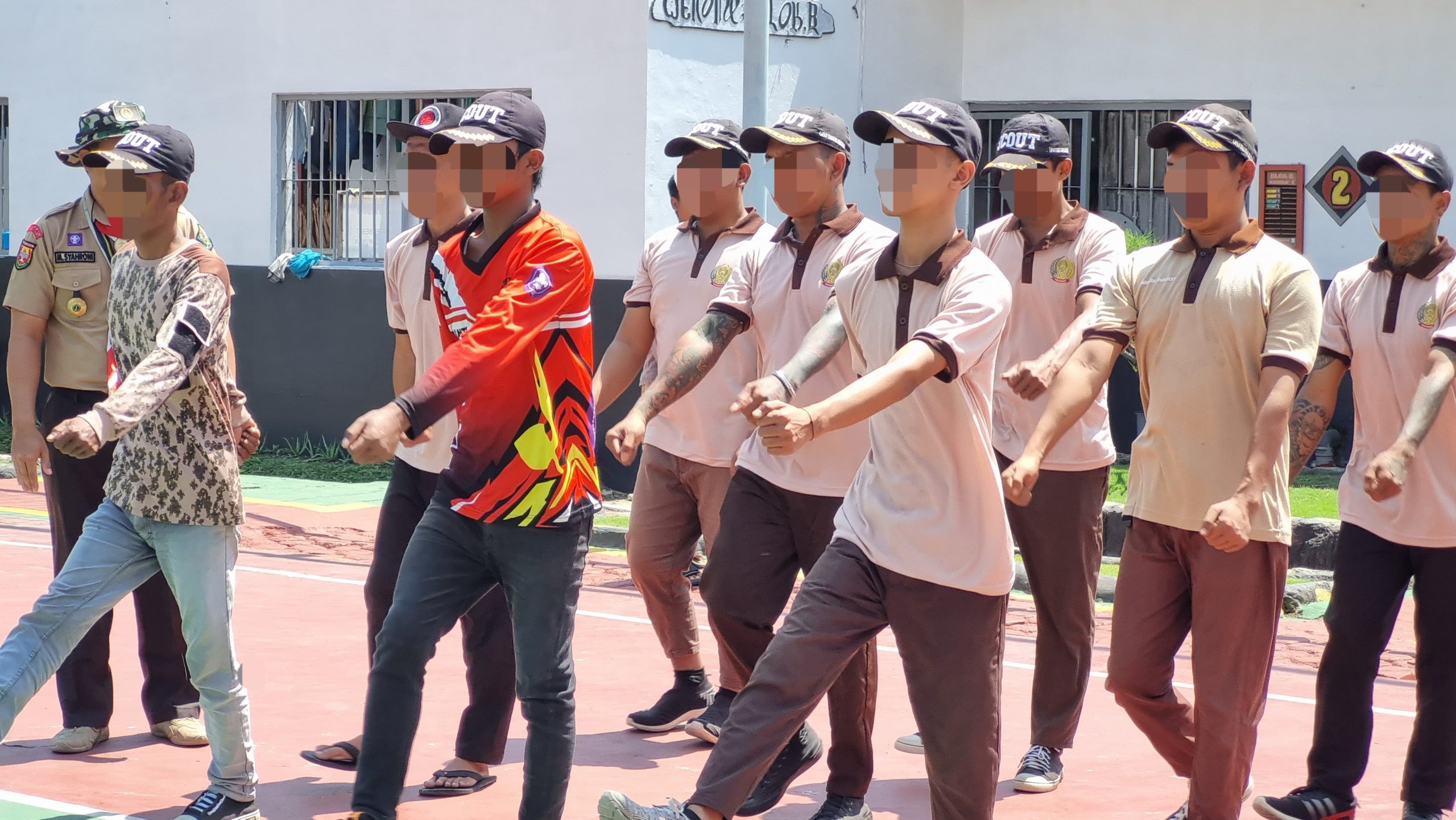 Warga Binaan Lapas Indramayu Antusias Jalani Latihan Pramuka Warga Binaan Lapas Indramayu Antusias Jalani Latihan Pramuka