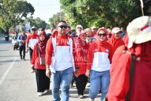 Ratusan Warga Kecamatan Widasari Ikuti Jalan Sehat Memperingati HUT ke-79 RI Ratusan Warga Kecamatan Widasari Ikuti Jalan Sehat Memperingati HUT ke-79 RI