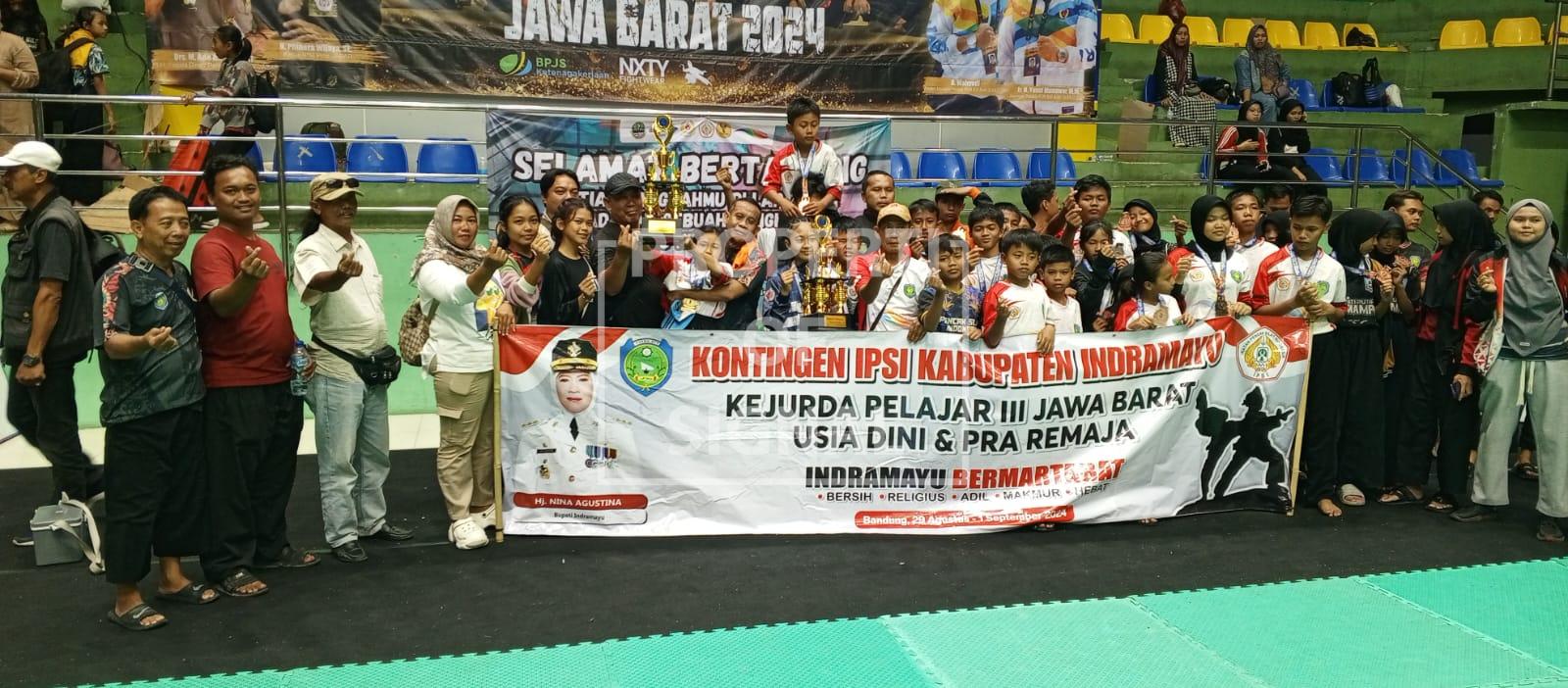 Tim Silat Kabupaten Indramayu Sukses Raih 7 Emas, 7 Perak dan 10 Perunggu Dalam Even Kejurda Jabar Usia Dini dan Pra Remaja Tahun 2024 Tim Silat Kabupaten Indramayu Sukses Raih 7 Emas, 7 Perak dan 10 Perunggu Dalam Even Kejurda Jabar Usia Dini dan Pra Remaja Tahun 2024