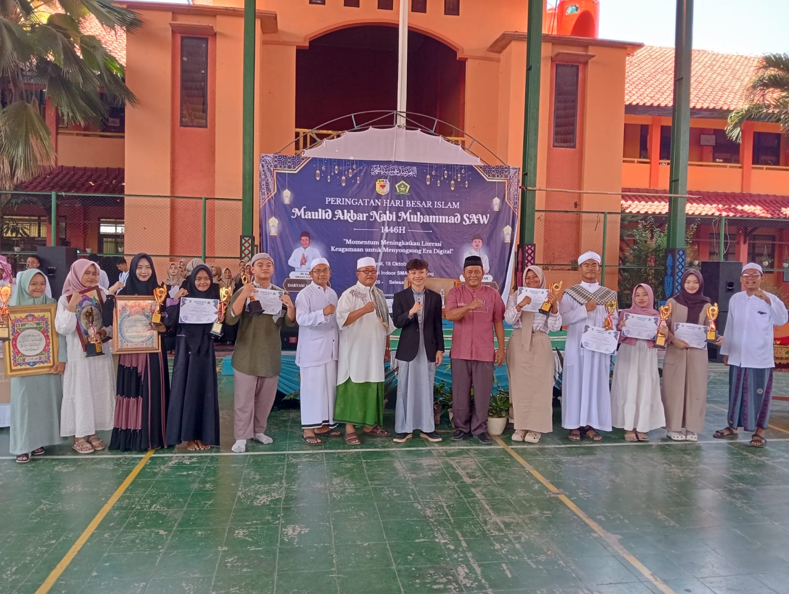 SMAN 1 Sindang Laksanakan Peringatan Hari Besar Islam, Maulid Akbar Nabi Muhammad SAW 1446 H SMAN 1 Sindang Laksanakan Peringatan Hari Besar Islam, Maulid Akbar Nabi Muhammad SAW 1446 H