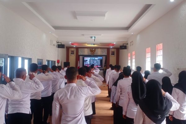 Lapas Indramayu Ikuti Apel Bersama Awal Tahun 2025 ASN di Lingkungan Kemenko Hukum, HAM & Imipas