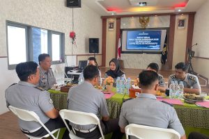 Rapat Kerja Awal Tahun, Kalapas Indramayu Beri Instruksi Kepada Jajarannya