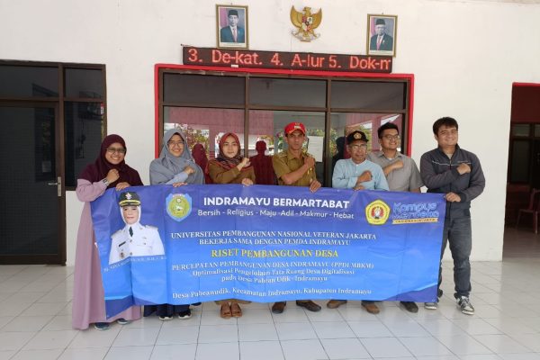 Lakukan Program Pengabdian Masyarakat, UPNVJ Bantu Desa Pabean Udik Ciptakan Sistem Tata Kelola Desa Berbasis Digital