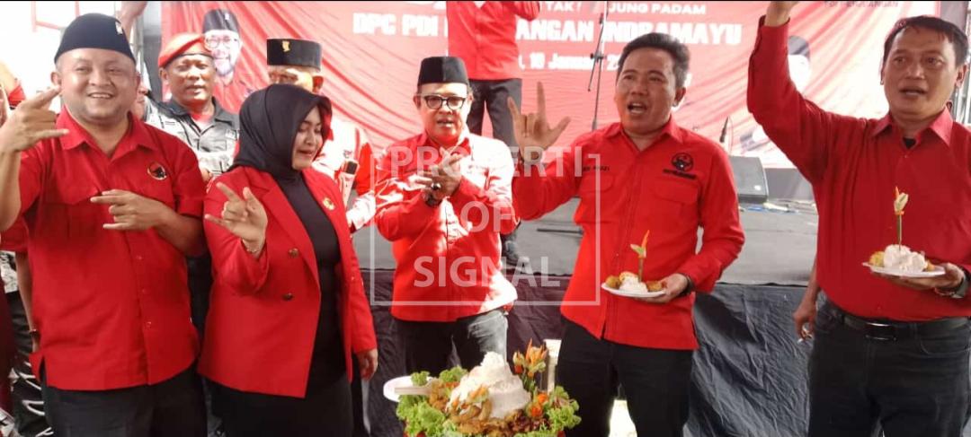 Rayakan HUT ke-52, DPC PDI Perjuangan Kabupaten Indramayu Pastikan Tetap Solid. Rayakan HUT ke-52, DPC PDI Perjuangan Kabupaten Indramayu Pastikan Tetap Solid.