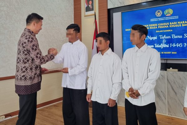 427 Narapidana Lapas Indramayu Dapat Remisi Khusus Hari Raya