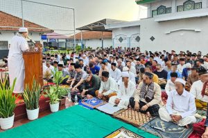 Lapas Indramayu Gelar Sholat Idul Fitri 1446 H Dengan Penuh Khidmat