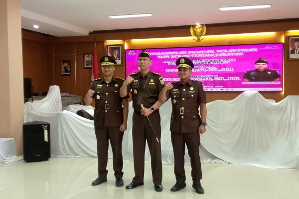 Sertijab Kasi Pidsus Kejari Indramayu, Endang Darasono Gantikan Reza Vahlevi