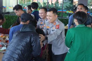 Sinergi Kepolisian dan Mahasiswa. Ini Pesan Kapolres Indramayu