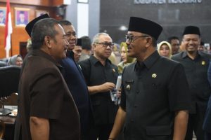 Wabup Syaefudin Sampaikan Jawaban Bupati Atas Pemandangan Umum Fraksi DPRD Terhadap 3 RAPERDA
