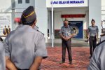 Pimpin Apel Pagi, Kasi Adm Kamtib Ingatkan Jangan Salah Gunakan Wewenang