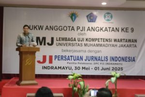 PJI dan UMJ Gelar Uji Kompetensi Wartawan Angkatan ke-9 di Indramayu