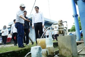 Layanan PDAM Tirta Darma Ayu Cabang Patrol Kembali Pasok Air ke Pelanggan