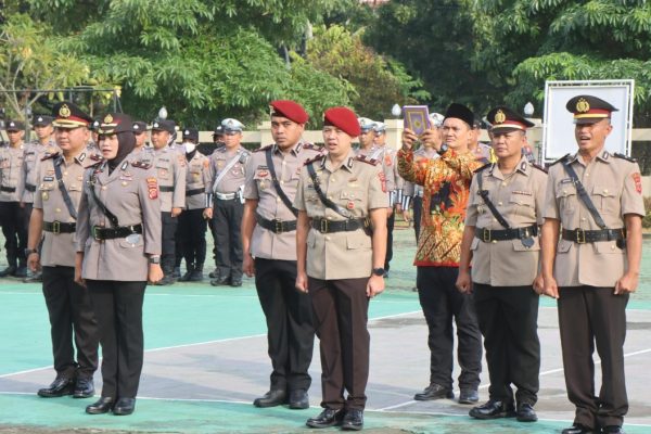 Polres Indramayu Gelar Sertijab, Posisi Strategis Dilingkungan Polres Resmi Berganti.