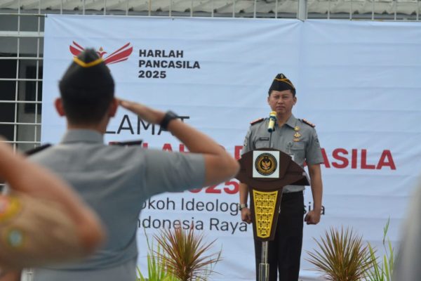 Gelar Upacara Peringatan Hari Lahir Pancasila, Kalapas Indramayu : Bumikan Pancasila Dalam Segala Aspek Kehidupan Menuju Indonesia Raya