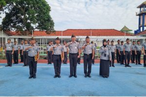 Lapas Indramayu Gelar Upacara Kenaikan Pangkat