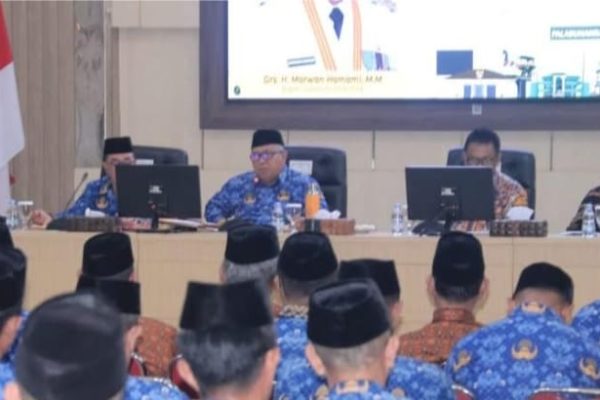 Bupati Marwan Minta Bupati dan Wakil Bupati Terpilih Lanjutkan Pembangunan